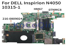 Foto van Computer kocoqin laptop motherboard for dell inspirion 14r n4050 hd6470m mainboard cn 07nmc8 48.4iu1