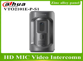 Foto van Beveiliging en bescherming dahua vto2101e p s1 ip villa outdoor station hd cmos camera zinc alloy pa