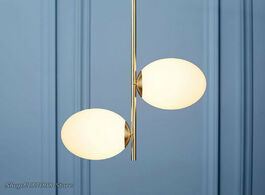 Foto van Lampen verlichting modern pendant light glass ball led hanging lamps nordic living room bedroom kitc