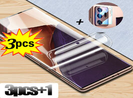 Foto van Telefoon accessoires for galaxy note 20 ultra full cover hydrogel film samsung screen protector note