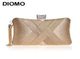 Foto van Tassen diomo 2020 evening bags clutches for women fashion ladies luxury tassel purse wedding party c