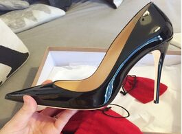 Foto van Schoenen luxury shoes women designers side red pumps sexy wedding 8cm 10cm 12cm high heel heels ladi