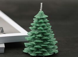 Foto van Huis inrichting three dimensional christmas tree candle silicone mold handmade tool 3d soap craft