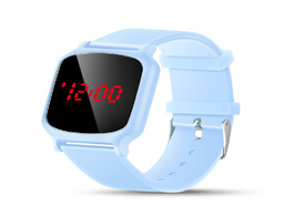 Foto van Horloge 50m waterproof digital watch for women men unisex electronic led square sport wristwatch hor