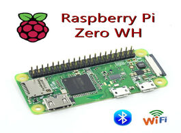 Foto van Computer raspberry pi zero wh board 1ghz cpu 512mb ram with wifi bluetooth pi0 rpi 0 soldering