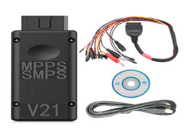 Foto van Auto motor accessoires mpps v21 ecu chip tuning main tricore multiboot with breakout cable flasher