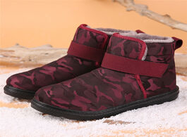 Foto van Schoenen women s vulcanized shoes winter snow boots velvet keep warm high top outdoor couple