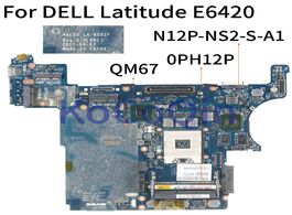 Foto van Computer kocoqin laptop motherboard for dell latitude e6420 mainboard pal51 la 6592p cn 0ph12p qm67 