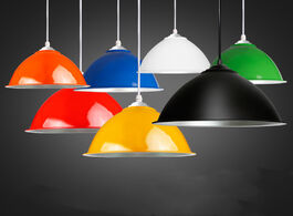 Foto van Lampen verlichting modern pendant lights colorful led hanging lamp for dining room bedroom shop bar 