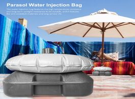 Foto van Meubels outdoor parasol water injection bag sunshade anchor umbrella base filled sun shelter accesso