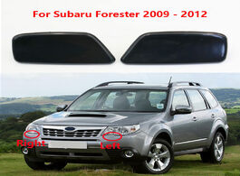 Foto van Auto motor accessoires 1 pair front left right headlight washer spray nozzle cover for subaru forest
