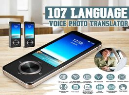 Foto van Elektronica 2020 newest m9 instant voice translator portable language in real time smart supports 12