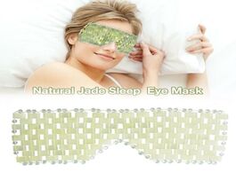 Foto van Schoonheid gezondheid natural jade eye mask curtain hand made care