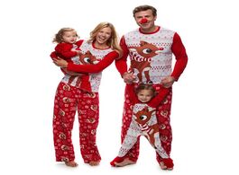 Foto van Baby peuter benodigdheden family christmas pajamas set fashion adult kids pyjamas 2020 xmas costumes