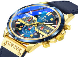 Foto van Horloge men s watches luminous multi function fashion watch for man quartz wristwatch male brand lux
