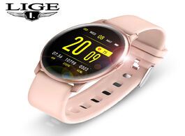 Foto van Horloge women men smart electronic watch luxury blood pressure digital watches fashion calorie sport