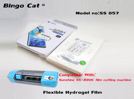 Foto van Telefoon accessoires 50pc sunshine flexible hydrogel hydraulic film ss 057 057a b for 890c cutting m