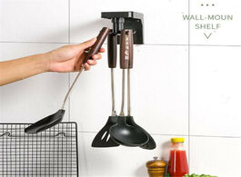Foto van Huis inrichting kitchen hook cooking utensils holder storage rack 360 rotating hanging spoon pan pot