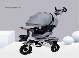 Foto van Baby peuter benodigdheden 2020 folding armchair safety child tricycle pedal car rotating 1 3 6 years
