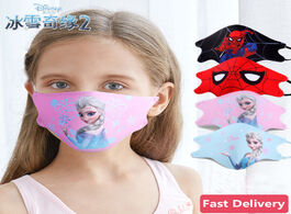 Foto van Speelgoed disney children face masks model cosplay accessories frozen spiderman anime protection for