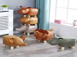 Foto van Meubels animal shaped storage ottoman padded cushion ride on footrest stool rest seat us uk ru au cn