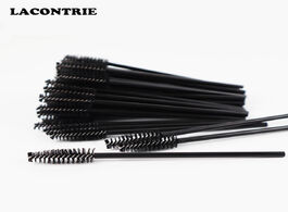 Foto van Schoonheid gezondheid 100 pcs makeup brush eyelash eyebrow comb for extension disposable mascara wan