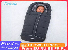 Foto van Baby peuter benodigdheden orzbow sleeping bag stroller winter windproof thick sleep sacks for infant
