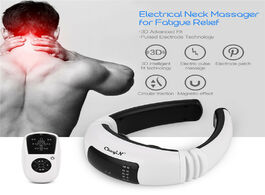 Foto van Schoonheid gezondheid electric neck massager wireless 3d travel massage equipment remote control too