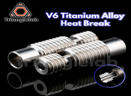 Foto van Computer trianglelab new high quality grade5 v6 titanium alloy heat break for e3d hotend heater bloc