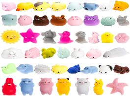 Foto van Speelgoed mini mochi squishies toys squishy kawaii toy stress reliever cat panda unicorn party favor