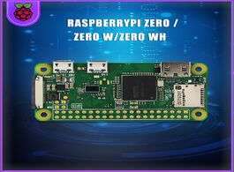 Foto van Computer in stock raspberry pi zero w wh wireless wife bluetooth board with 1ghz cpu 512mb ram versi