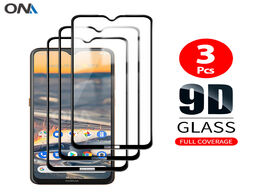 Foto van: Telefoon accessoires screen protector for nokia 2.3 5.3 6.2 7.2 tempered glass premium full coverage