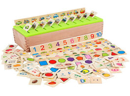Foto van Speelgoed mathematical knowledge classification early learn matching kids montessori educational toy