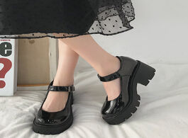 Foto van Schoenen rimocy 2020 new black high heels shoes women pumps fashion patent leather platform woman ro