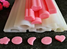 Foto van Huis inrichting dolphin round heart shape silicone soap mold pipe tube handmade cake baking tool bak