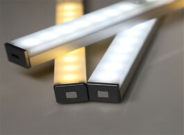 Foto van Lampen verlichting 21cm 29cm 14 leds 20 long strip under cabinet light magnetic closet lights motion