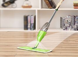 Foto van Huishoudelijke apparaten hot sale magic spray mop wooden floor with reusable microfiber pads 360 deg