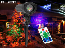 Foto van Lampen verlichting alien rgb waterproof outdoor garden christmas laser projector holiday party tree 