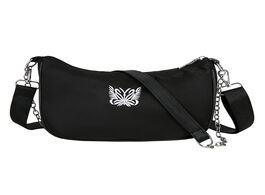 Foto van Tassen fashion nylon shoulder bag women lady butterfly chain messenger handbag casual clutch crossbo