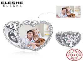 Foto van Sieraden eleshe 925 sterling silver family tree of love charms personalized custom photo beads fit o