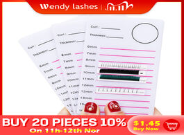 Foto van Schoonheid gezondheid acrylic lashes holder pad individual eyelash tablet makeup tools palette 1pcs 