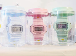 Foto van Horloge candy color little daisy sports electronic watch for women multifunctional waterproof studen