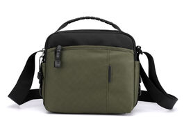 Foto van Tassen aotian high quality men shoulder bag man messenger travel waterproof nylon multi layer crossb