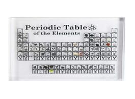 Foto van Huis inrichting new acrylic periodic table display with elements school kids teaching chemical birth