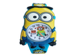 Foto van Horloge 2020 new baby toys little yellow man watch for children kids silicone quartz wristwatches fa