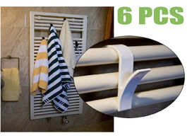 Foto van Huis inrichting 1 4 8 10pcshigh quality hanger for heated towel radiator rail bath hook holder cloth
