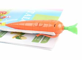 Foto van Speelgoed kids carrot recorder pen toy also as cute ballpoint for boys girls