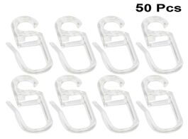 Foto van Bevestigingsmaterialen 50pcs bed curtain special hook accessories hanging ring roll universal slidin