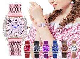 Foto van Horloge vansvar ladies casual quartz stainless steel strap watch analog high end bracelet for women 