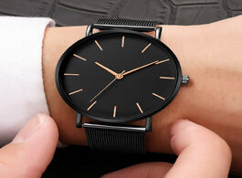 Foto van Horloge women s watch rose gold 2020 mesh belt ultra thin fashion relojes para mujer luxury wristwat